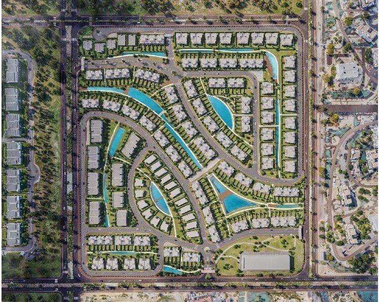 Bamboo III Master Plan showing the overall layout of the residential compound with green spaces and building arrangements